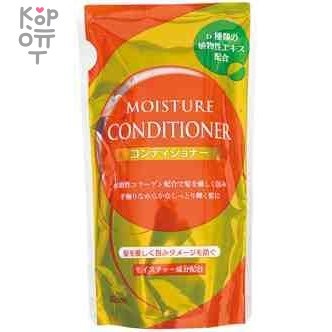 NAGARA MOISTURE Восстанавливающий увлажняющий кондиционер для сухих и поврежденных волос 300мл, мягкая упаковка, купить с доставкой на дом фото 1 &mdash; Корейские товары для всей семьи(КорОпт)