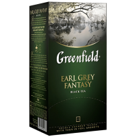Greenfield Earl Grey Fantasy - Чай чёрный В пакетиках Ерл грей с ароматом бергамота