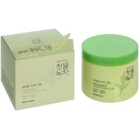 Welcos Kwailnara Massage Cream Green Tea Control - Крем массажный с ферментированным Зеленым Чаем, 300гр. 