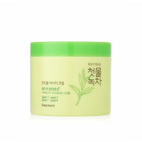Welcos Kwailnara Massage Cream Green Tea Control - Крем массажный с ферментированным Зеленым Чаем, 300гр. 