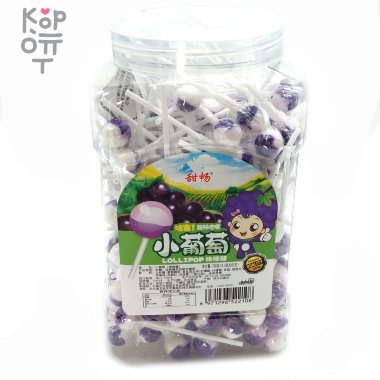 Фруктовый леденец Черничка на палочке — Корейские товары для всей семьи(КорОпт)