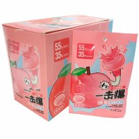 Жевательные конфеты One Hit Explosion Fruit Jelly с натуральным соком и вкусом Винограда