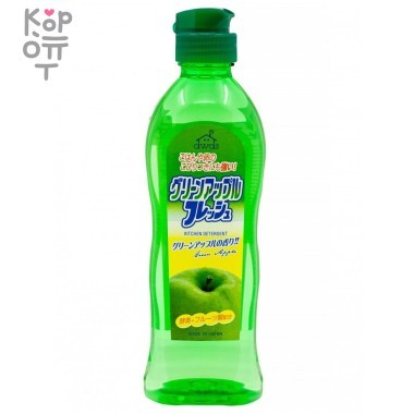 ROCKET SOAP Enjoy Awas - Жидкость для мытья посуды и фруктов с ароматом Зеленого Яблока, 250мл. — Корейские товары для всей семьи(КорОпт)