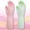ST Family Перчатки для бытовых и хозяйственных нужд (винил, с уплотнением в области кончиков пальцев, средней толщины, флис) NEW, купить с доставкой на дом фото 9 — Корейские товары для всей семьи(КорОпт)