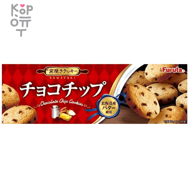 Furuta chocolate chip cookies - Печенье с шоколадной крошкой, 92гр. — Корейские товары для всей семьи(КорОпт)