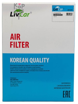 LIVCAR AIR FILTER LCQ0037A / Воздушный фильтр