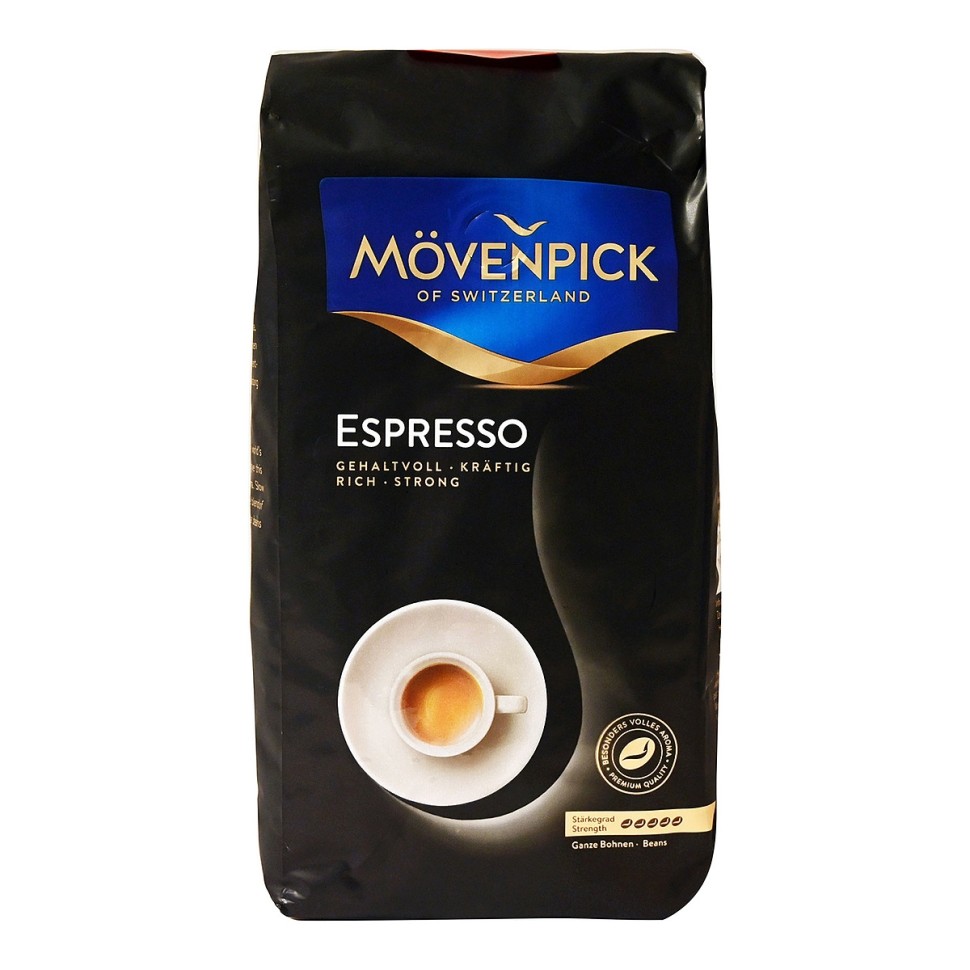 Кофе в зернах Movenpick Barista Espresso, м/у, 500г, 1*10, шт