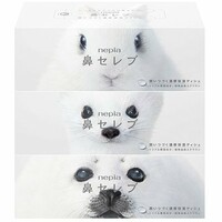 NEPIA Funny Noses - Бумажные двухслойные салфетки, спайка 3 пачки, 200 шт