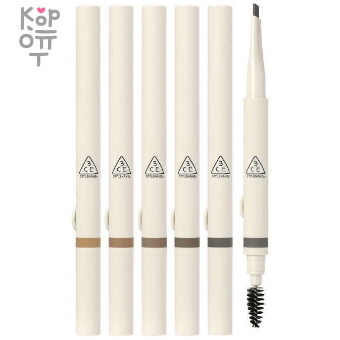 3CE Easy Brow Designing Pencil - Карандаш для бровей 13гр., купить с доставкой на дом фото 1 — Корейские товары для всей семьи(КорОпт)