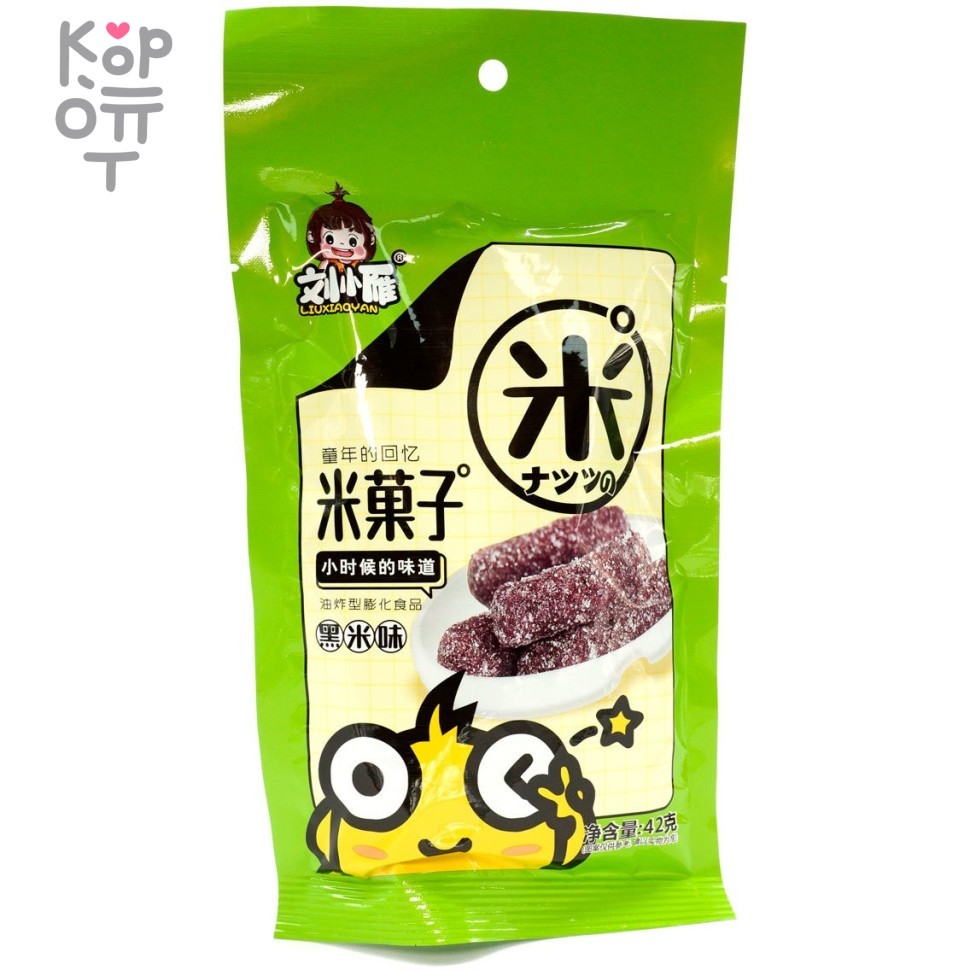 Рисовые палочки Liuiaoyan Воспоминания о детстве Бурый рис с фруктами, 42гр., купить с доставкой на дом фото 1 &mdash; Корейские товары для всей семьи(КорОпт)