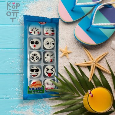 Маршмеллоу MianMianzi Q Emoji - Зефир смайлики — Корейские товары для всей семьи(КорОпт)