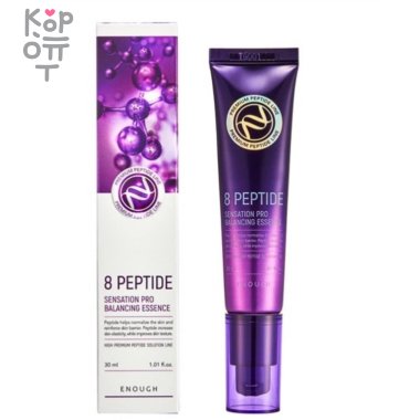 Enough Premium 8 Peptide Sensation Pro Balancing Eye Cream - Омолаживающий крем для глаз с пептидами, 30мл.   — Корейские товары для всей семьи(КорОпт)