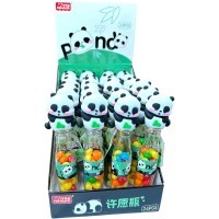 Карамель Niham Candy Panda с игрушкой, наполненной драже со вкусом спелых фруктов