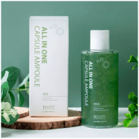 Jigott All-In-One Cica Capsule Ampoule - Капсульная сыворотка с центеллой 200 мл