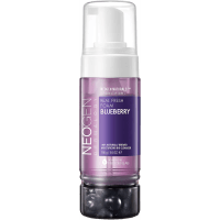 Neogen Dermalogy Real Fresh Foam Cleanser Blueberry - Увлажняющая кислородная пенка для умывания с Ягодами Черники 160мл. 