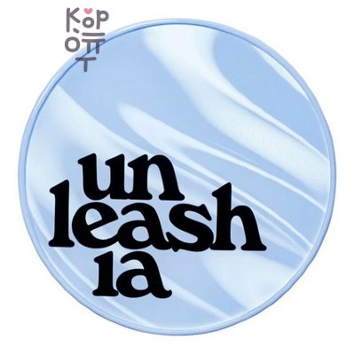 Unleashia Babe Skin Baby Blue Cushion SPF40 PA++ - Тональный кушон с матовым финишем, 15 г