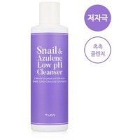Tiam Snail & Azulene Low pH Cleanser - Деликатный очищающий гель, 200 мл