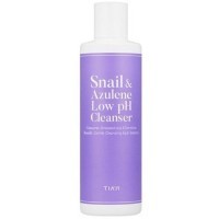 Tiam Snail & Azulene Low pH Cleanser - Деликатный очищающий гель, 200 мл