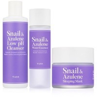 Tiam Snail & Azulene Low pH Cleanser - Деликатный очищающий гель, 200 мл
