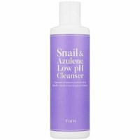 Tiam Snail & Azulene Low pH Cleanser - Деликатный очищающий гель, 200 мл