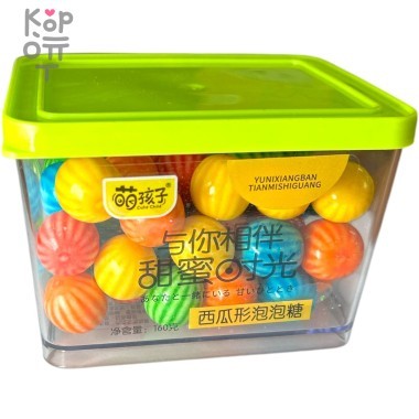 Жевательная резинка Colour Bubble - Сочные фрукты 160гр. &mdash; Корейские товары для всей семьи(КорОпт)