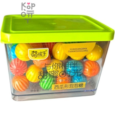Жевательная резинка Colour Bubble - Сочные фрукты 160гр.