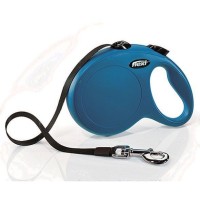 flexi рулетка New Classic L (до 50 кг) лента 5 м синяя