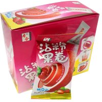Жевательные конфеты Benhefood Fruit Roll Фруктовый рулетик со вкусом Клубники