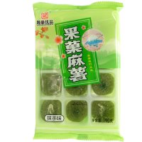 Моти Ветка Сакуры Shenghaoyoupin Mochi со вкусом Матча, 180гр.