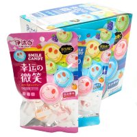 Леденцовая карамель Yimubai Smile Candy с витамином С и взрывным вкусом фруктов