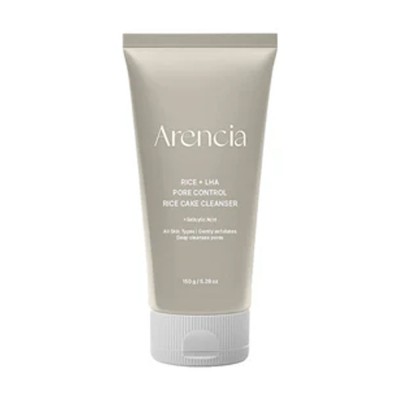 Rice + LHA Pore Control Rice Cake Cleanser — Пенка с кислотами от чёрных точек, 150 мл