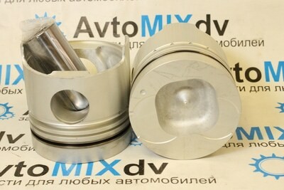Поршни двигателя 6BD1 / 6BB1 / 4BD1 ALFIN 39151A 1-12111-777-1 квадрат 2 клапана L-104 мм STD (к-т 6шт) IZUMI Red