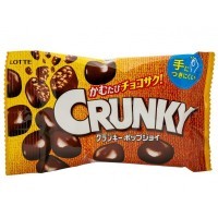 Lotte Crunky Шоколадное драже с хрустящим рисом 44 г