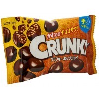 Lotte Crunky Шоколадное драже с хрустящим рисом 44 г