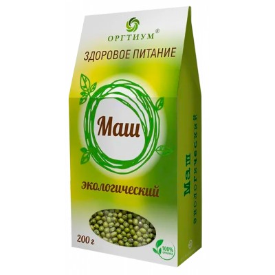 Крупы — Маш крупа Оргтиум 200 г