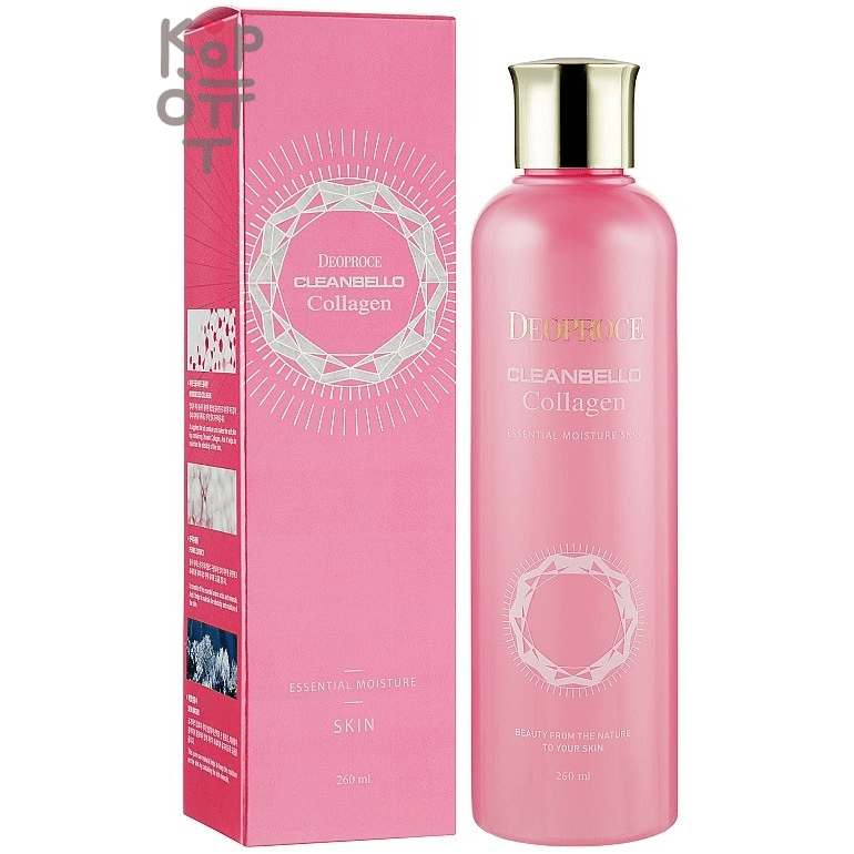 Deoproce Essential Moisture Lotion - Лосьон для сухой и нормальной кожи 260мл.