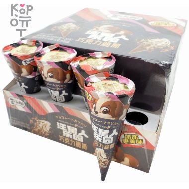 Печенье Chocolate Crispy Cone - Хрустящий рожок с Шоколадным кремом &mdash; Корейские товары для всей семьи(КорОпт)
