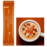 AGF Blendy Cafe Latory Rich Caramel Macchiato - Карамельный макиато, 11 г × 7шт.стиков.