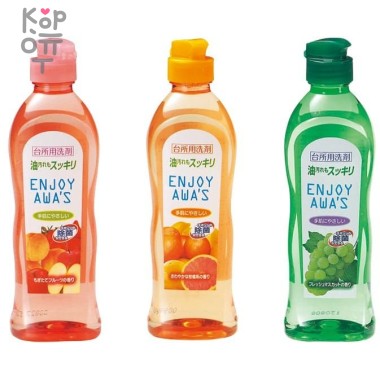 ROCKET SOAP Enjoy Awas - Жидкость для мытья посуды с ароматом Цитрусовых, 250мл. — Корейские товары для всей семьи(КорОпт)