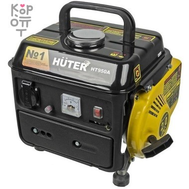 Бензиновый генератор Huter HT950A — Корейские товары для всей семьи(КорОпт)