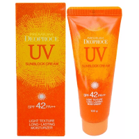 Deoproce Premium UV Sun Block Cream SPF42 PA++ - Солнцезащитный крем, 100гр. 