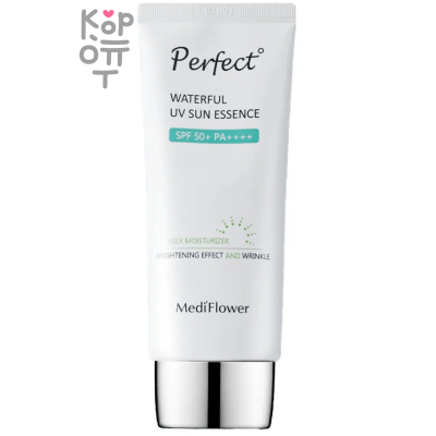 Medi Flower Perfect Waterful UV Sun Cream - Легкий успокаивающий солнцезащитный крем 50мл.