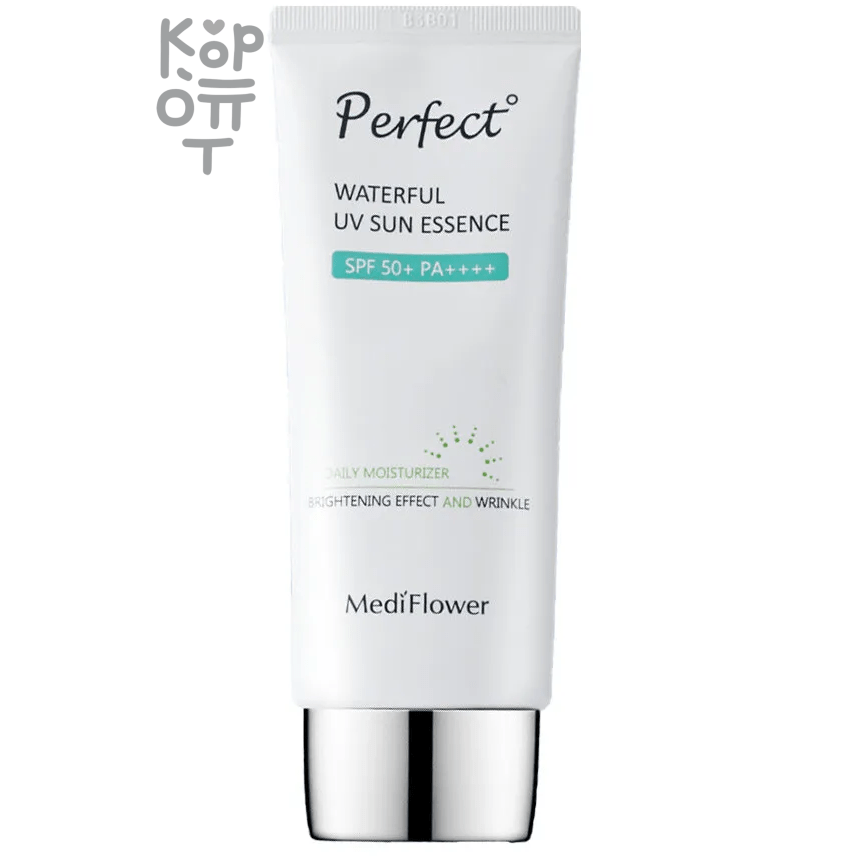 Medi Flower Perfect Waterful UV Sun Cream - Легкий успокаивающий солнцезащитный крем 50мл.