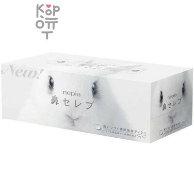 NEPIA Funny Noses Бумажные двухслойные салфетки 200 шт. (1 пачка)