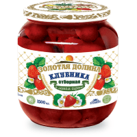 Золотая Долина - Клубника отборная в легком сиропе