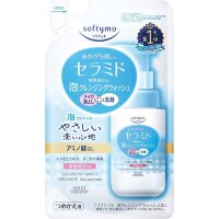 KOSE Softymo Washing Foam Ceramide - Пенка восстанавливающая защитный барьер кожи с Церамидами. 