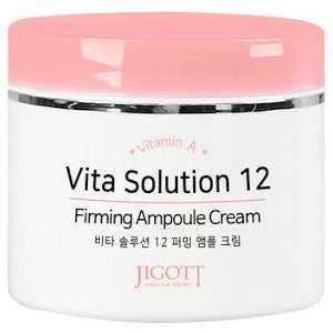 Jigott Vita Solution 12 Firming Ampoule Cream - Ампульный омолаживающий крем для лица, 100 мл