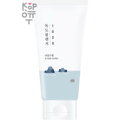 Round Lab 1025 Dokdo Cleanser - Мягкая пенка для умывания с Морской Водой 150мл.