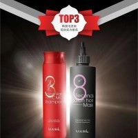 Masil 38 Salon Hair Set - Набор для восстановления волос с кератином и коллагеном (шампунь 300мл+16мл., маска 200мл.+16мл.)