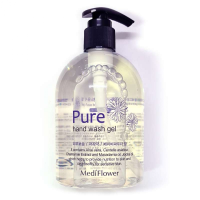 Medi Flower Pure Hand Wash Gel - Гель - мыло для рук с ароматом Детской Присыпки 400мл. 
